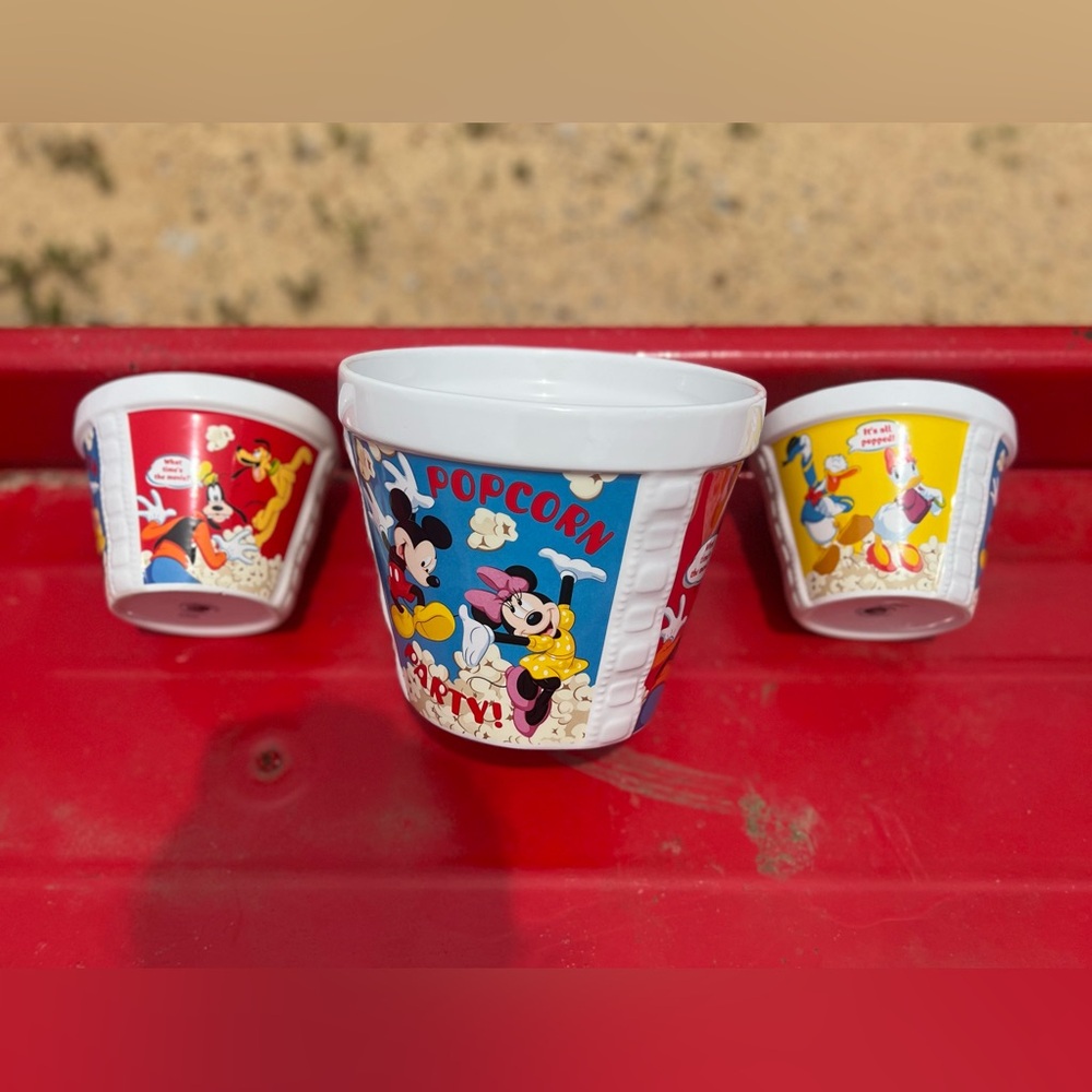 Disney Mickey & Friends Popcorn Bowls